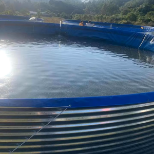High Quality Tilapia Farming Equipment Commercial <b>Plastic</b> Fish Tank Equipments Fish Farming Outdoor Fish <b>Pond</b> Tanks - Product Image 1