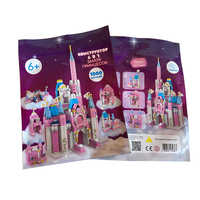 Sac cadeau surprise avec jeu de jouets laser, blocs de construction Lego, emballage en aluminium, personnalisable, fabrication chinoise, utilisation pour bougies, cadeau