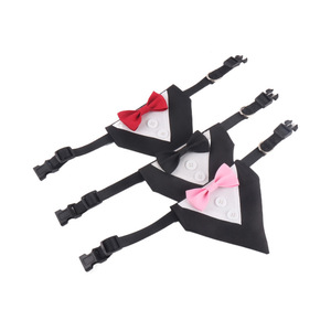<span class=keywords><strong>Collar</strong></span> para Perro Estilo Caballero Británico con Lazo y Hebilla, Accesorio para Bodas - Product Image 1
