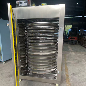 Déshydrateur alimentaire industriel commercial à 16 plateaux, sécheur rotatif pour fruits, légumes, herbes, viande, champignons - Product Image 4