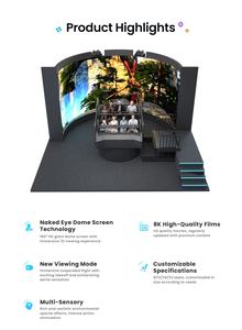 Simulateur de mouvement interactif pour 5d <span class=keywords><strong>Cine</strong></span> 7d Cinema Xd Movies Simulator System - Product Image 5