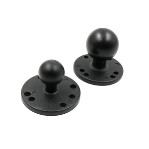 Soporte de bola de 1.5 pulgadas con bases redondas de 2.5 pulgadas con patrón AMPS, placa redonda con bola, adaptador de bola con placa AMPS - Product Image 3