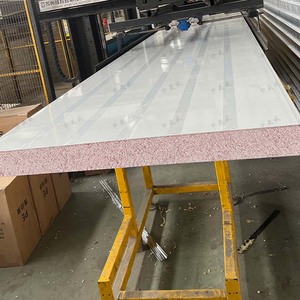 Rock Wool <b>Sandwich</b> <b>Panel</b> 2000mm Fire Resistant Metal Exterior Wall Industrial - Product Image 2