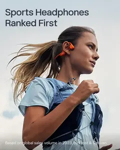 Casque Sport Open-Ear SHOKZ <span class=keywords><strong>OpenRun</strong></span> Pro 2 Mini Résistant à la Sueur à Conduction Osseuse pour Entraînement Portée 9m S821 LED - Product Image 3