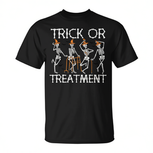 Camiseta de Halloween para terapeuta de fisioterapia Trick Or Treatment - Product Image 2