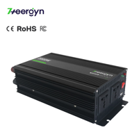 Convertisseur d'ondes sinusoïdales modifiées 2000W, haute efficacité de conversion, installation facile, 110V 220V, pour voiture, maison et appareils électroménagers