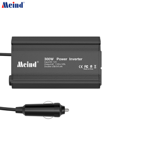 <span class=keywords><strong>Meind</strong></span> 300W <span class=keywords><strong>Inverter</strong></span> di potenza DC 12V a 110V AC auto <span class=keywords><strong>Inverter</strong></span> con 5.4A doppio adattatore per auto USB - Product Image 2