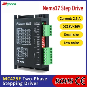 ไดรเวอร์สเต็ปเปอร์มอเตอร์ Allgreen DC18V~36V 2.5A 400~6400ppr 60~480rpm แบบ 2 เฟส Nema17 DC Open Loop สำหรับระบบอัตโนมัติ - Product Image 4