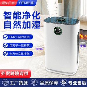 Purificador de Aire y Humidificador Combinados de 1-2 Galones con Control Automático de Humedad, Iones Negativos y Filtro HEPA para Uso Doméstico - Product Image 5