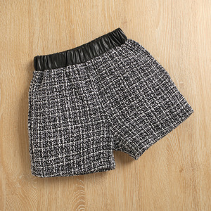 ชุดเสื้อผ้าสไตล์ลำลองและปาร์ตี้สำหรับเด็กผู้หญิง เสื้อคลุมลายสก๊อตแขนยาว + กางเกงขาสั้น ชุดผ้าสำหรับเด็ก เสื้อโค้ท กระโปรง - Product Image 6