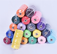 CORDON MACRAME Charmkey CORDE EN COTON NATUREL 3MM CORDE EN COTON TORSADÉ pour Macramé