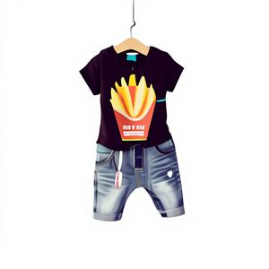 เสื้อผ้าเด็กฤดูร้อนขายส่ง สำหรับเด็กอายุ 0-12 ปี ชุดเดรสผ้าฝ้ายแท้ คละแบบ จีน ขายส่งจำนวนมาก - Product Image 4