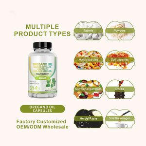 Capsules d'extrait d'huile d'origan pour la protection quotidienne de la santé des adultes, améliorant l'équilibre de la flore intestinale et le système immunitaire, huile d'origan - Product Image 5