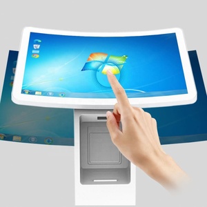 ODM Self Service Kiosks Receipt <b>Printer</b> QR Code <b>Scanner</b> Nfc RFID Reader 23.6" 32"self-service Food Ordering Kiosk Horizontal - Product Image 4
