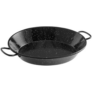 Poêle <span class=keywords><strong>à</strong></span> <span class=keywords><strong>paella</strong></span> en porcelaine <span class=keywords><strong>émaillé</strong></span>e profonde 20/22/24/26/28/30/32/34/36/38cm Antiadhésive Écologique Couleur personnalisée - Product Image 2
