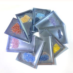Vente en gros de moissanite ronde taille brillante petite taille 1-3mm en vrac bleu royal, <span class=keywords><strong>vert</strong></span>, rose, champagne pour bijoux pierres latérales - Product Image 1