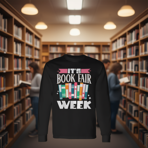 Camiseta de Manga Larga Promocional para la Semana de la Feria del Libro - Product Image 3