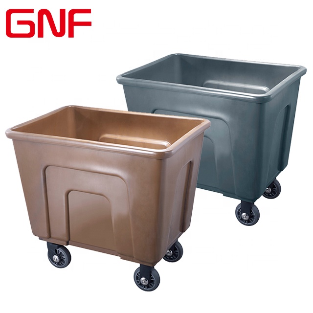 Сверхпрочная льняная тележка GNF, тележка для прачечной, тележка для уборки, тележка большой емкости, тяжелая тележка