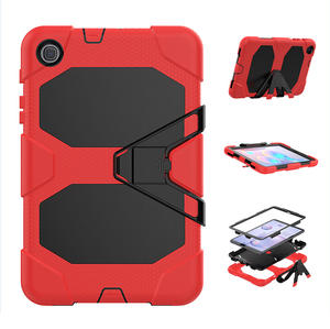 Nouveau Smart Kids Silicone PC pare-chocs pliant béquille robuste protecteur d'écran étui pour <span class=keywords><strong>tablette</strong></span> pour <span class=keywords><strong>Samsung</strong></span> Galaxy <span class=keywords><strong>Tab</strong></span> <span class=keywords><strong>a</strong></span> <span class=keywords><strong>8</strong></span>.4 T307 2020 - Product Image 5