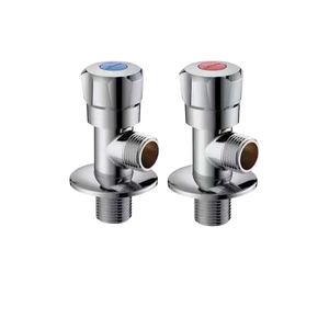 Válvula de drenaje de ángulo de acero Regulador de presión de agua manual con accesorios de tubería Válvula reguladora de presión de agua manual - Product Image 3