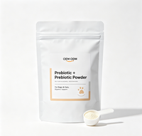 Poudre Probiotique OEM ODM pour Chiens 5 Milliards de UFC 12 Souches Fibres Prébiotiques Soutien Immunitaire Santé de la Peau et du Pelage Complément Alimentaire