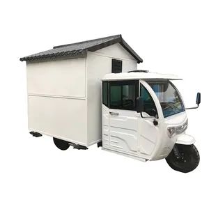 Mobile Cart TUNE USA Standard Gas Mobile Food Cart Catering Van Electric Ice Cream Food Truck