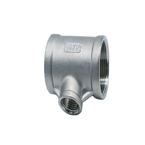 Thép không gỉ chéo 4 cách đúc bên <span class=keywords><strong>TEE</strong></span> thép không gỉ ren connecter Cross Side Outlet công nghiệp <span class=keywords><strong>TEE</strong></span> phụ kiện đường ống - Product Image 4