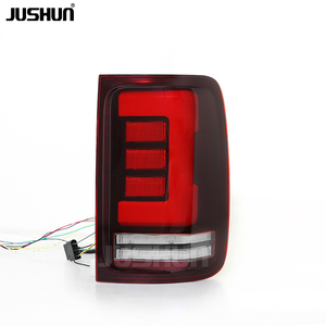 Feux arrière LED JUSHUN pour Volkswagen VW <span class=keywords><strong>Amarok</strong></span> 2008-2020, mise à niveau <span class=keywords><strong>NOUVEAU</strong></span> feu arrière LED, feux de freinage, accessoires de voiture - Product Image 2