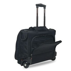 กระเป๋าเดินทางสีดำขยายได้พร้อมล้อหมุนขนาด<span class=keywords><strong>22</strong></span>นิ้ว - Product Image 3