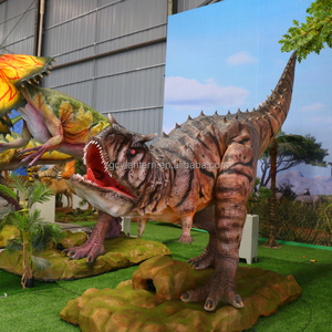Jurassic Dino Công Viên Thiết Kế Chất Lượng Cao Kích Thước Thực Tùy Chỉnh Thực Tế Animatronic Carnotaurus Mô Hình - Product Image 1