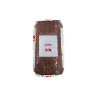 Galets hydroponiques, billes d'argile expansée LECA rouges, échantillon gratuit, fabricant américain pour plantes aquatiques d'extérieur, fournitures de jardinage