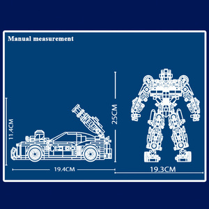 792pcs giáo dục xây dựng biến dạng robot xe đồ chơi Kid khối xây dựng biến đổi hành động mô hình robot juguetes - Product Image 3