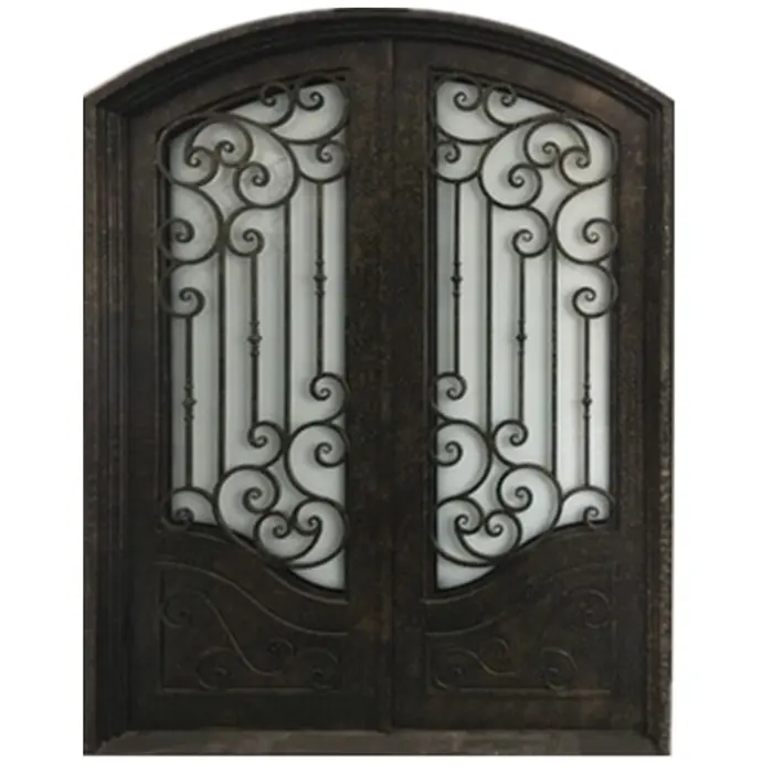 new product wrought iron security exterior house door