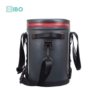 Glacière portable personnalisée, écologique, imperméable, isolée, à double compartiment, en TPU souple, sac isotherme pour déjeuner, boisson, pique-nique