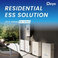 Système hybride Deye RW F10.6 Batterie lithium-ion 51,2 V 10 kWh 50 kWh LiFePO4 100 kW Batterie ESS Bess System