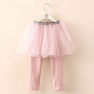 Leggings Anticelulíticos para Niñas, Faldas de Algodón con Volantes de Encaje, Estilo Princesa, Oportunidades de Distribución - Product Image 3