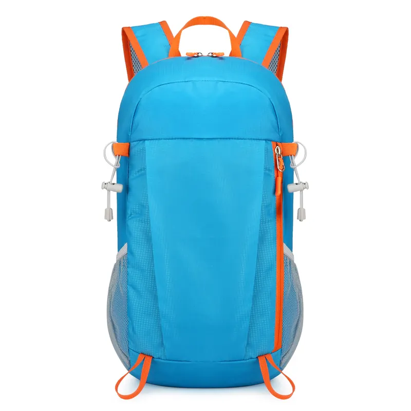 Factory direct sales lightweight foldable ultra lightweight outdoor foldable backpack travel rainproof sports day bag