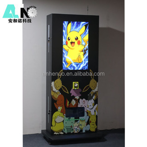 Distributeur automatique sur le thème Pokémon pour <span class=keywords><strong>magasin</strong></span> de détail, grande capacité, paiement par pièces/billets/cartes de crédit pour salle de jeux - Product Image 2