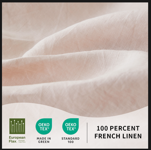 Groothandel 100% Linnen Luxe Beddengoed Laken <span class=keywords><strong>Set</strong></span> Steen Gewassen Aangepaste Logo En Kleuren Gemaakt Door 170Gsm - Product Image 5