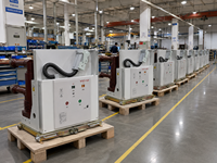 Interruptor de Corte de Carga Interior 11kV ZN63VS1-12 Tipo Cajón SF6