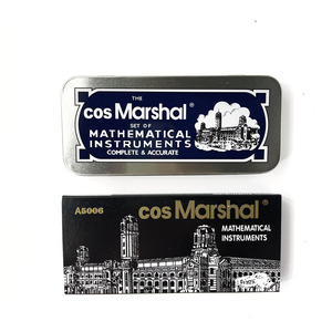 Best Selling Marshal Oxford Geometry Set Metal <b>Box</b> Compass Geometry Math Set in a Tin <b>Box</b> - Product Image 1