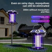 Nouvelles lampes solaires anti-insectes pour extérieur, jardin, anti-moustiques et anti-mouches, avec détection intelligente, conception non toxique, vente en gros