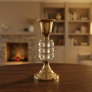 <b>Brass</b> <b>Candle</b> <b>Holder</b>-Handmade Durable Home Decoration - Product Image 2