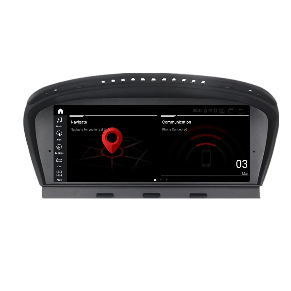 MEKEDE 8.8 "אנדרואיד 11 8 + 256G רכב רדיו עבור BMW 5 סדרת E60 E90 CCC עם wifi gps