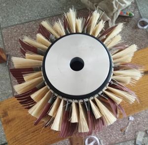 Anhui Rouleau de polissage industriel en sisal personnalisé <span class=keywords><strong>Brosse</strong></span> pour tambours de ponçage pour meubles en bois - Product Image 2