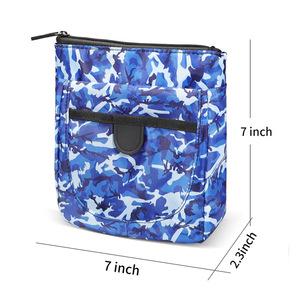 Bolsa para accesorios de golf, impermeable, correa desmontable, bolsillo interior con cremallera, unisex, para correr, deportes, diseño de camuflaje - Product Image 3