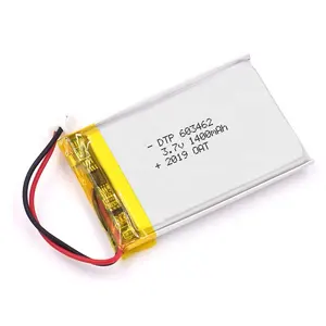3.7V Lipo Batterij DTP603462 1400Mah Lithium Polymeer Batterij Voor Gps Tracker Mp3 Mp4 Headset
