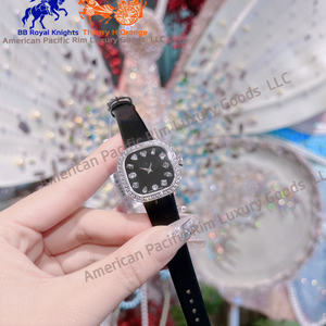 Bracelet-montre Ti2fany avec diamants, luxe, boîtier en acier inoxydable 316L, disponible en argent, or et nouveaux styles italiens - Product Image 6