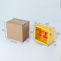 Cible de tir Zlang BB Trap avec 20 cibles en papier et cible de tir métallique à réinitialisation automatique