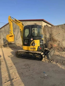 Miniexcavadora Komatsu PC55MR de Segunda Mano en Buen Estado, con Cero Desplazamiento, Pocas Horas de Trabajo y Alta Calidad - Product Image 5